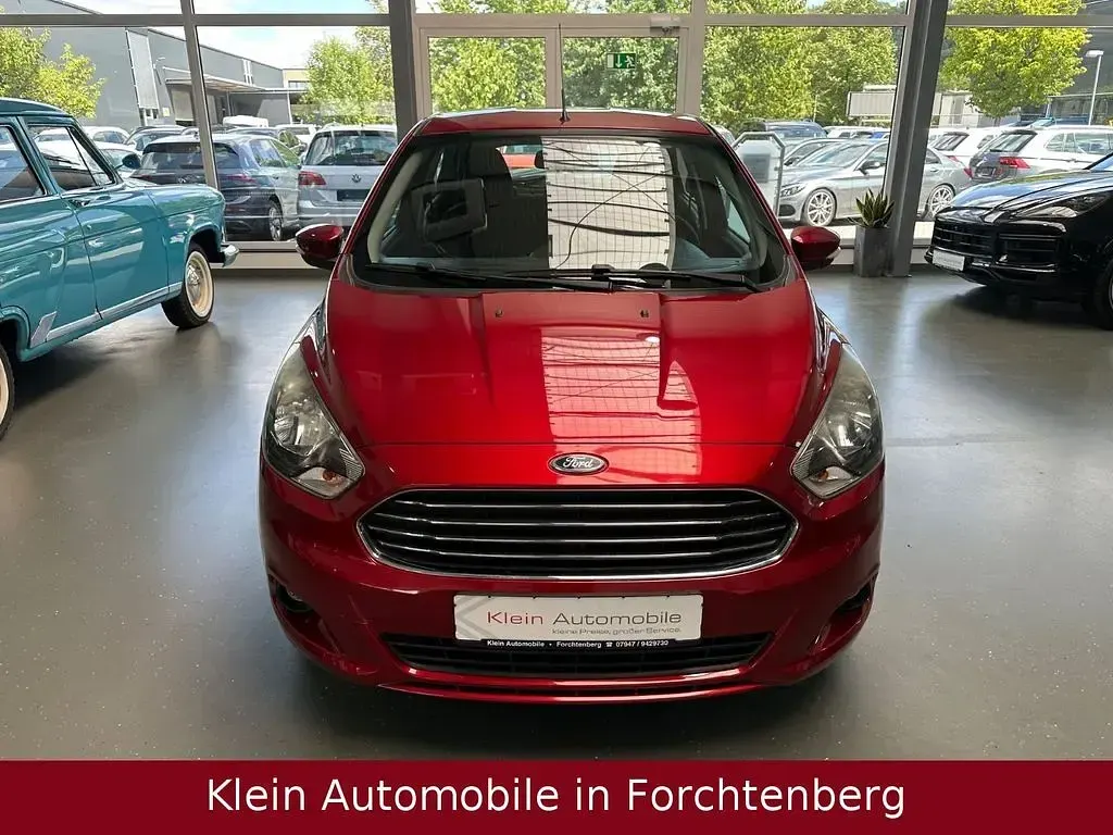 Gebraucht Ford Ka Plus Cool & Sound Edition 86 PS (63 kW) 2016 Rot Kleinwagen