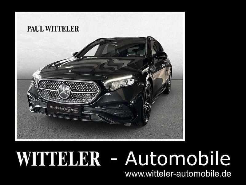 Lack graphitgrau Gebraucht 2024 Mercedes E300 AMG line Kombi | 56.480 € (Superpreis) - Bild 1/4