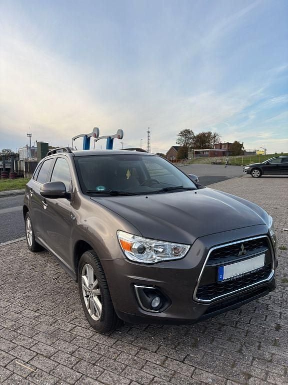 Gebraucht Mitsubishi ASX Top 150 PS (110 kW) 2014 Braun SUV