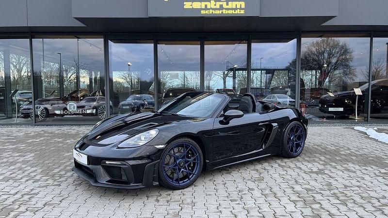 Schwarz Neu 2025 Porsche Boxster Spyder Sport Cabrio | 149.911 € - Bild 1/4