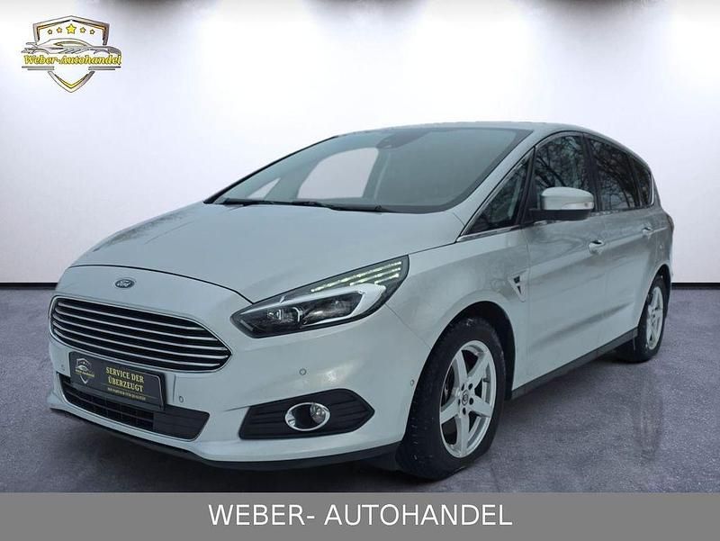 Gebraucht Ford S-MAX Titanium 150 PS (110 kW) 2019 Silber Van / Kleinbus