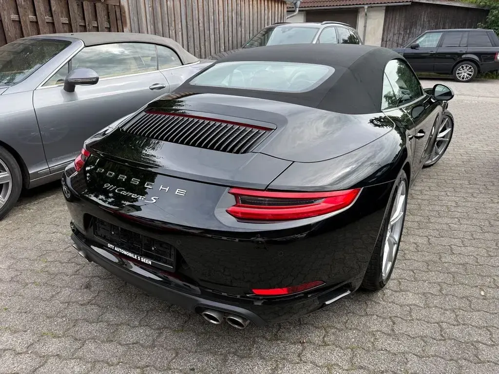 Gebraucht Porsche 911 Carrera S Cabriolet 420 PS (308 kW) 2016 Tiefschwarz Cabrio