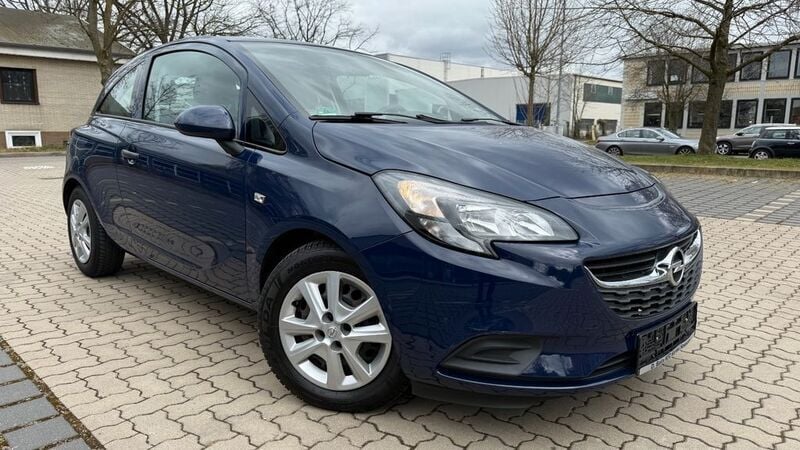 Blau Gebraucht 2016 Opel Corsa Selection Kleinwagen | 4.990 € (Superpreis) - Bild 1/4