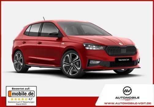 Wählbar Neu 2024 Skoda Fabia Monte Carlo Limousine | 18.473 € (Fairer Preis) - Bild 1/2