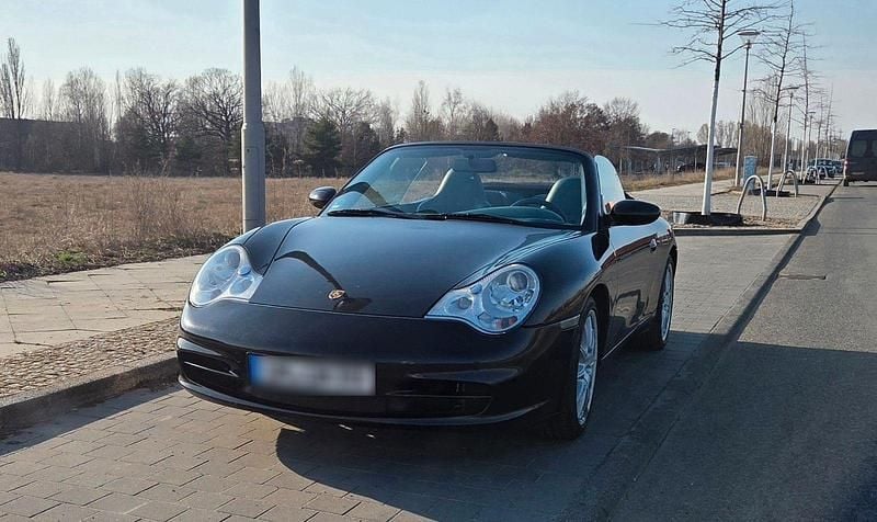 Gebraucht Porsche 911 Carrera 4 Cabriolet 320 PS (235 kW) 2002 Schwarz Cabrio