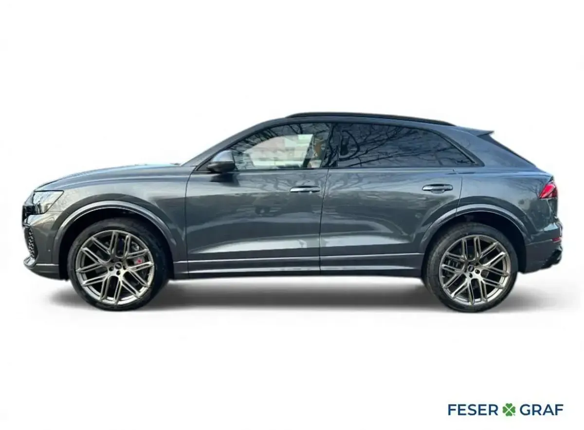 Ny Audi RS Q8 Performance 640 HK (470 kW) 2025 Grå SUV