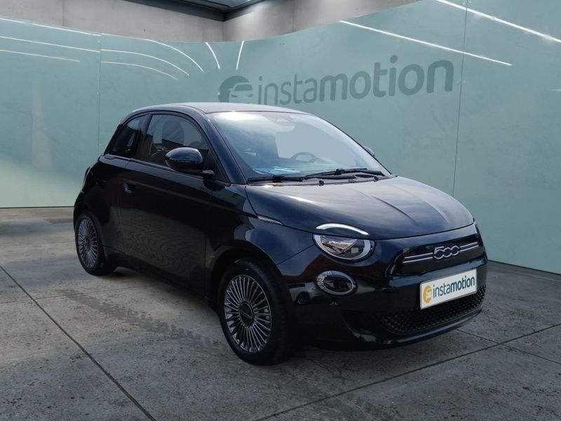 Schwarz Gebraucht 2022 Fiat 500e Icon Limousine | 17.490 € (Guter Preis) - Bild 1/3