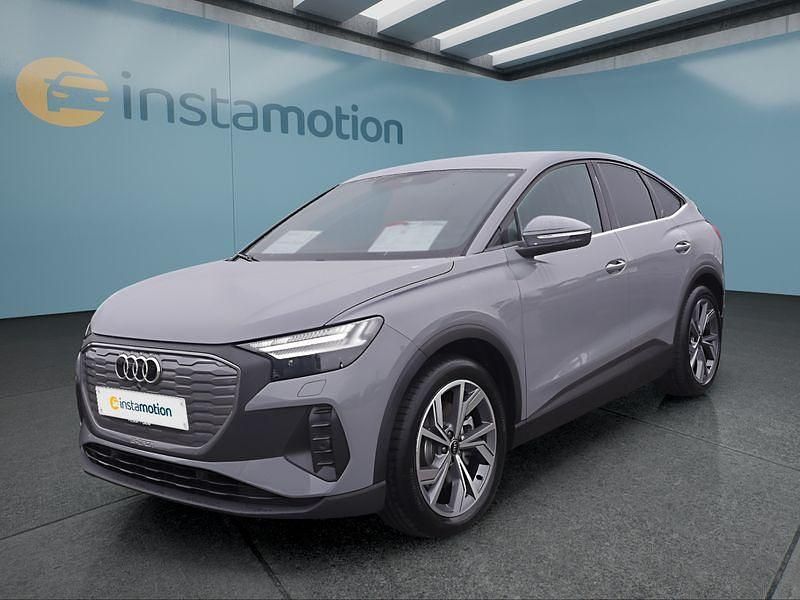 Grau Gebraucht 2025 Audi Q4 Sportback e-tron SUV | 50.299 € - Bild 1/4