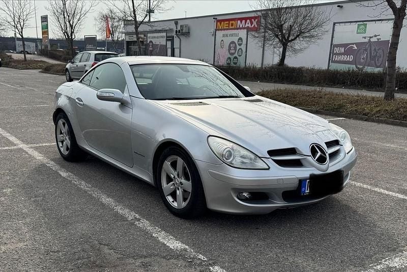 Gebraucht Mercedes SLK200 163 PS (119 kW) 2004 Silber Cabrio