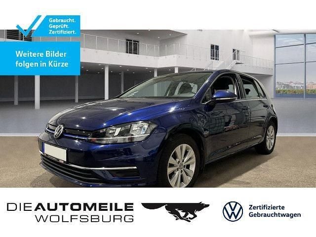 Atlantik blue metallic Gebraucht 2019 VW Golf VII Comfortline Limousine | 13.890 € (Superpreis) - Bild 1/4