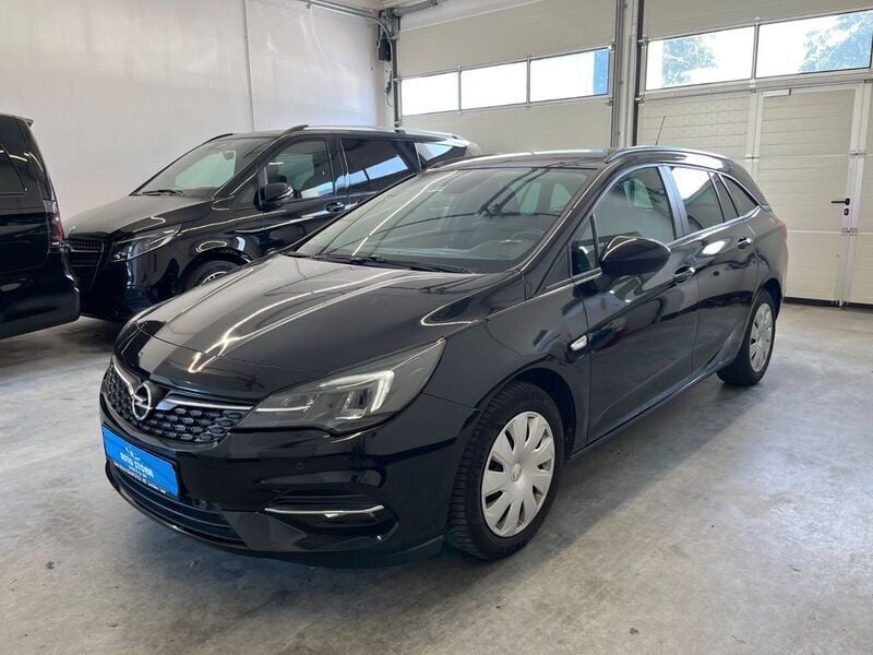 Schwarz Gebraucht 2020 Opel Astra Business Kombi | 10.970 € (Superpreis) - Bild 1/4
