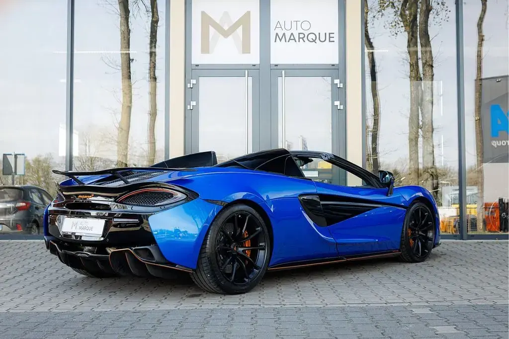 Gebraucht McLaren 570S 570 PS (419 kW) 2018 Blau Cabrio