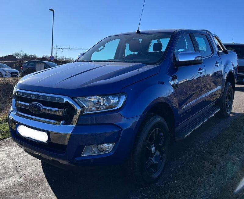 Blau Gebraucht 2017 Ford Ranger Abholung | 20.900 € (Superpreis) - Bild 1/4