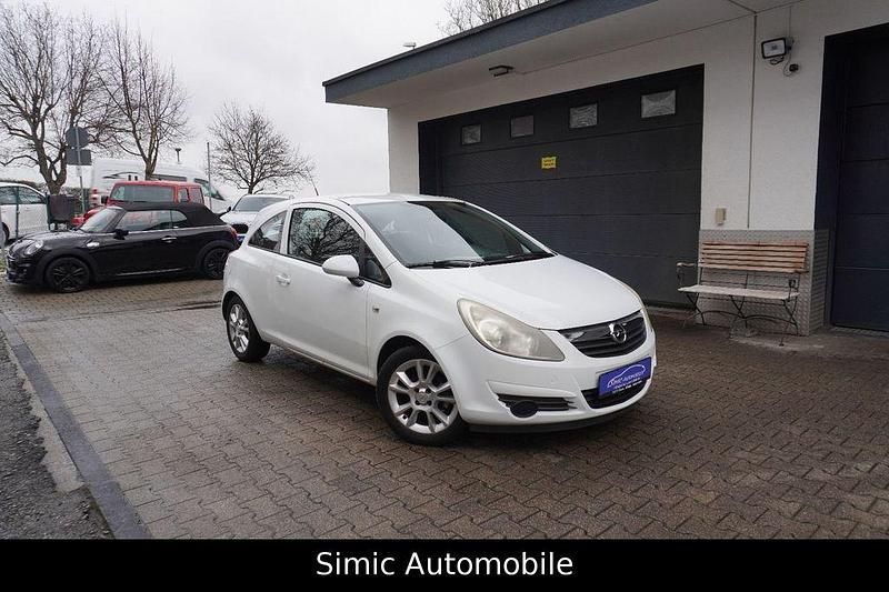 Gebraucht Opel Corsa Edition 90 PS (66 kW) 2008 Weiß Limousine