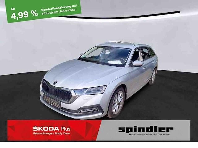 Brilliantsilber metallic Gebraucht 2022 Skoda Octavia Style Kombi | 28.680 € (Fairer Preis) - Bild 1/3