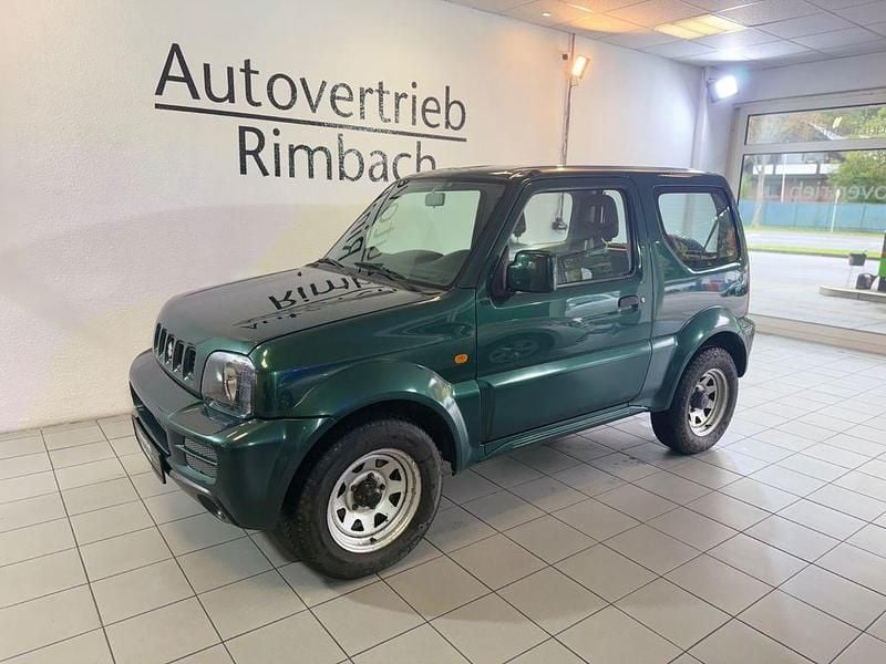 Grün Gebraucht 2008 Suzuki Jimny SUV | 4.990 € (Superpreis) - Bild 1/4