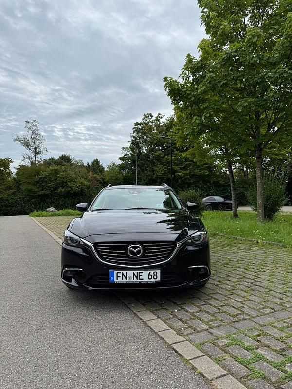 Schwarz Gebraucht 2016 Mazda 6 Sports-Line Limousine | 9.000 € (Guter Preis) - Bild 1/4