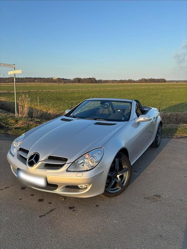 Gebraucht Mercedes SLK200 163 PS (119 kW) 2004 Silber Cabrio
