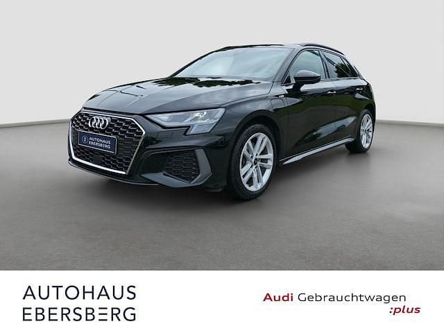 Schwarz Gebraucht 2022 Audi A3 Sportback e-tron Business Limousine | 27.800 € (Etwas zu teuer) - Bild 1/4