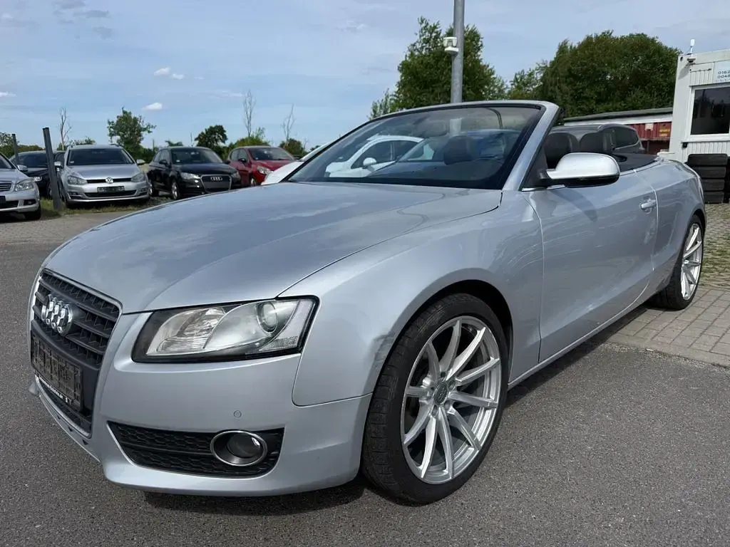 Gebraucht Audi A5 Cabriolet Sport 179 PS (131 kW) 2009 Silber Cabrio