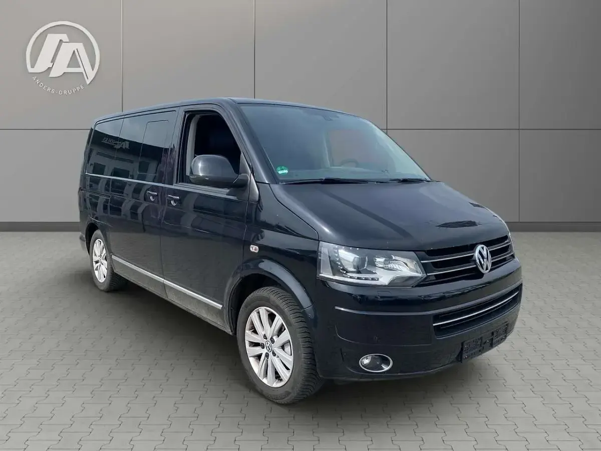 Gebraucht VW Multivan Highline 179 PS (131 kW) 2014 Schwarz Van / Kleinbus
