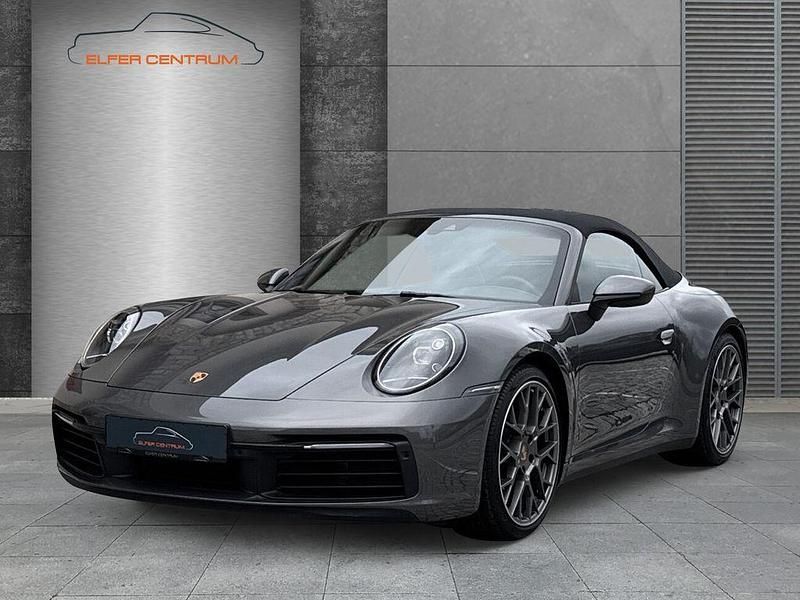 Grau Gebraucht 2021 Porsche 911 Carrera Cabriolet Cabrio | 115.992 € (Fairer Preis) - Bild 1/4