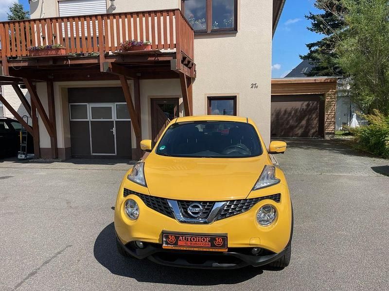 Gelb Gebraucht 2014 Nissan Juke Tekna SUV | 8.800 € (Fairer Preis) - Bild 1/4