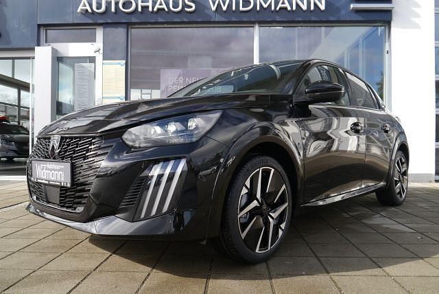 Schwarz Gebraucht 2024 Peugeot e-208 GT Kleinwagen | 31.985 € (Teuer) - Bild 1/4