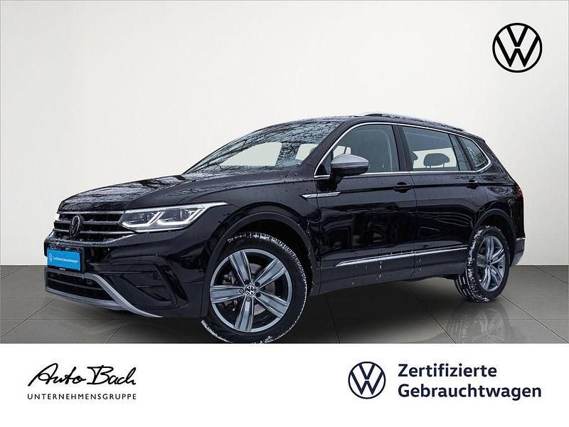 Deep black perleffekt Gebraucht 2024 VW Tiguan Allspace Elegance SUV | 43.940 € (Fairer Preis) - Bild 1/4