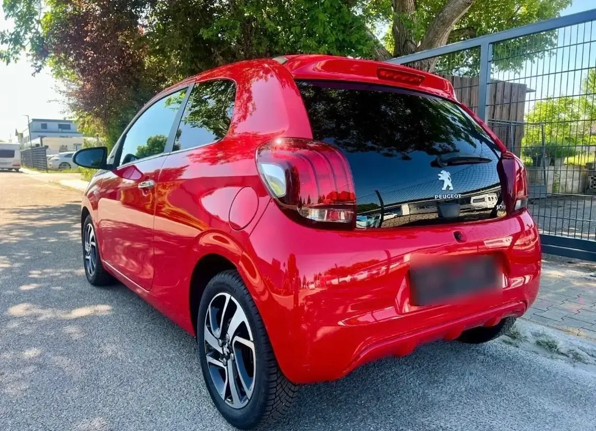 Gebraucht Peugeot 108 Allure 82 PS (60 kW) 2014 Rot Cabrio