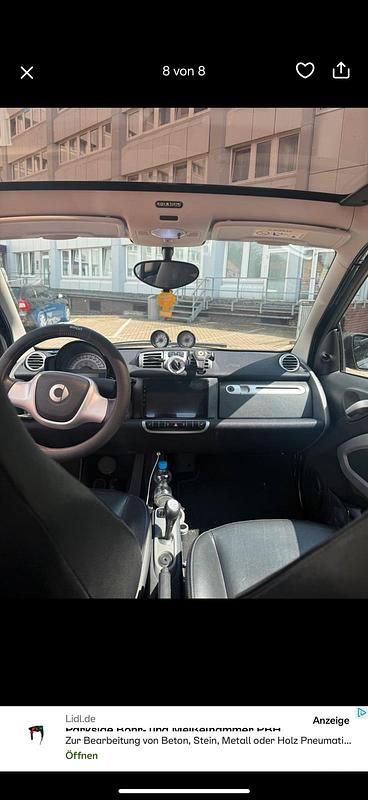 Schwarz Gebraucht 2014 Smart ForTwo Coupé Kleinwagen | 6.300 € (Fairer Preis) - Bild 1/4