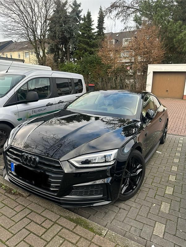 Schwarz Gebraucht 2018 Audi A5 S-Line Coupé | 25.499 € (Fairer Preis) - Bild 1/4