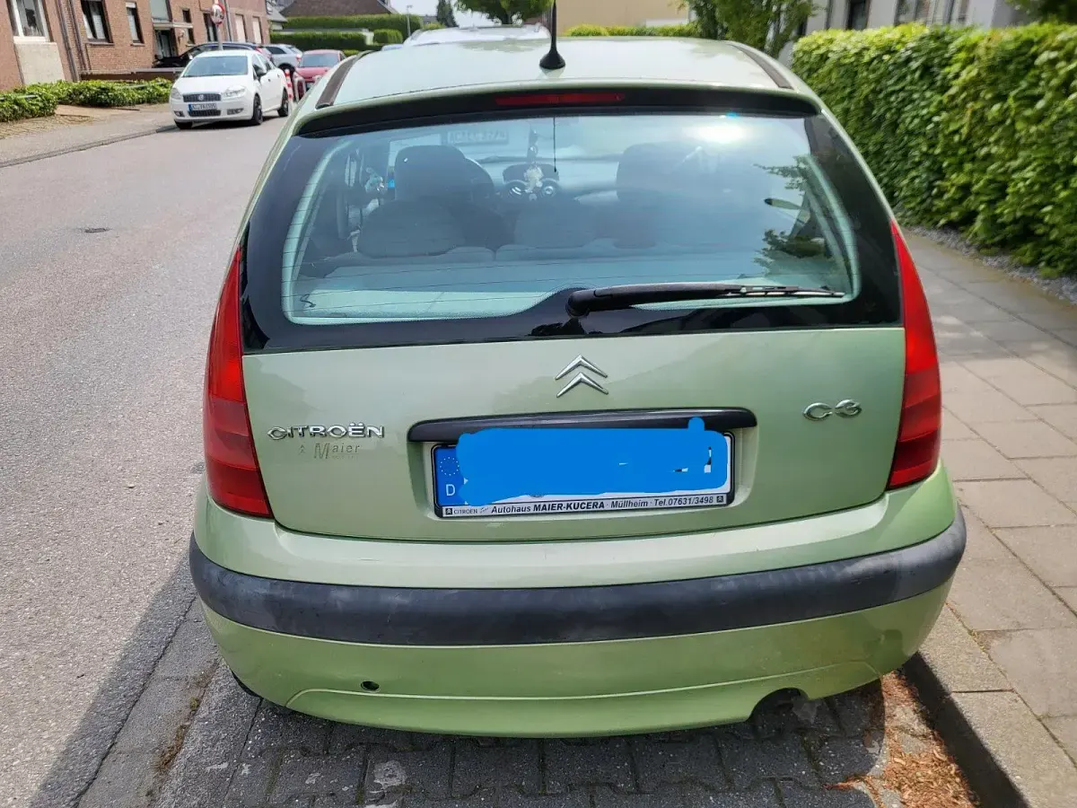 Usata Citroën C3 73 CV (53 kW) 2003 Verde Utilitaria