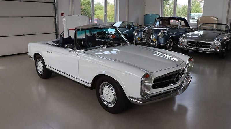 Weiß Gebraucht 1970 Mercedes SL280 Cabrio | 89.000 € - Bild 1/4