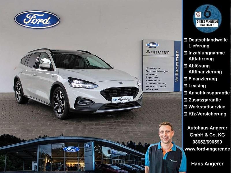 Gebraucht Ford Focus Active 125 PS (91 kW) 2019 Metropolisweiß metallic Kombi