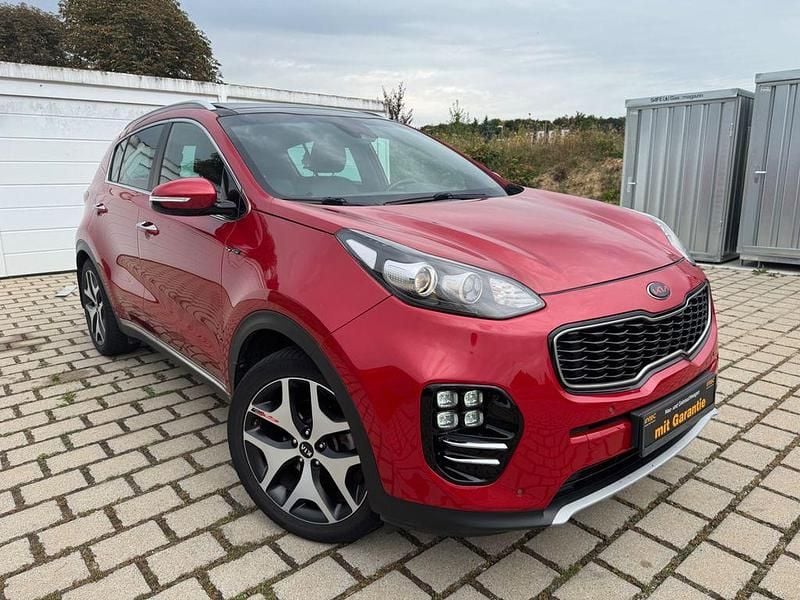 Rot Gebraucht 2017 Kia Sportage GT-Line SUV | 14.600 € (Guter Preis) - Bild 1/4