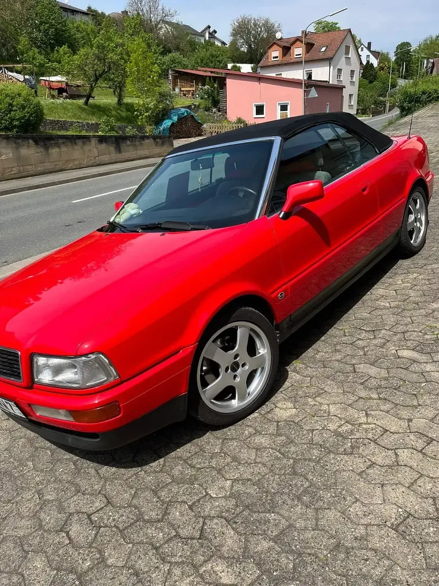 Gebraucht Audi Cabriolet 115 PS (84 kW) 1994 Rot Cabrio