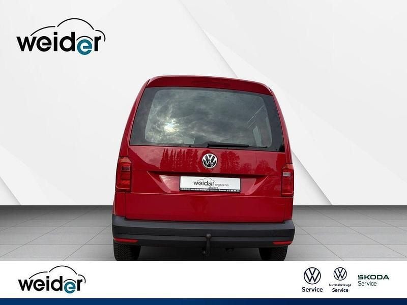 Gebraucht VW Caddy Conceptline 102 PS (75 kW) 2020 Rot Van / Kleinbus