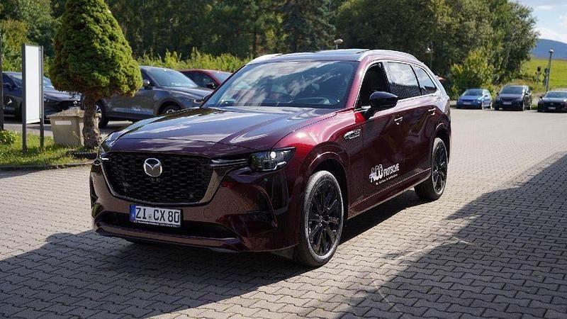 Gebraucht Mazda CX-80 Homura-Line 254 PS (186 kW) 2025 Rot SUV