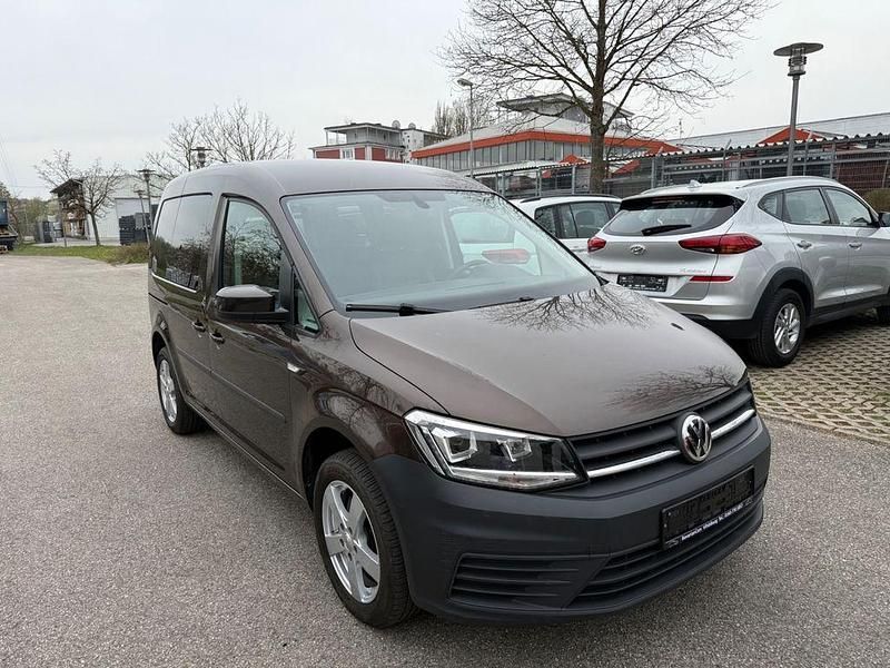 Gebraucht VW Caddy 125 PS (91 kW) 2016 Braun Van / Kleinbus