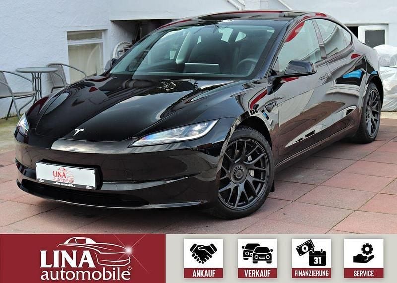 Schwarz Gebraucht 2024 Tesla Model 3 Long Range AWD Limousine | 42.980 € (Fairer Preis) - Bild 1/4