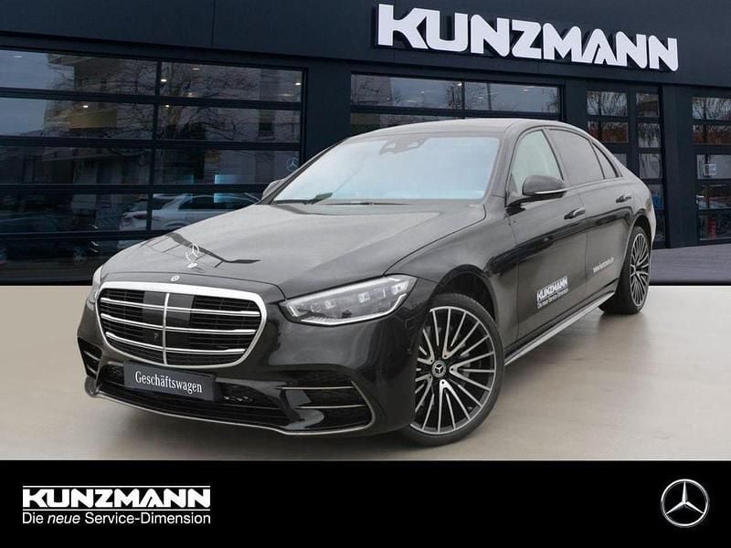 Obsidianschwarz metallic Gebraucht 2025 Mercedes S580 AMG Limousine | 142.690 € (Superpreis) - Bild 1/4