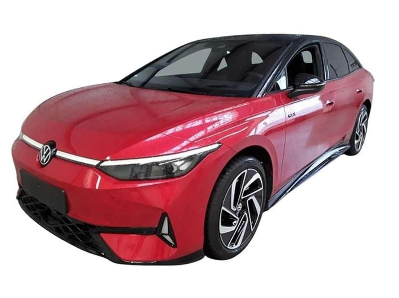 Gebraucht VW ID.7 GTX 250 kW (340 PS) 2025 Kings red metallic schwarz Limousine