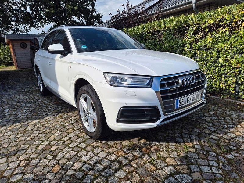 Weiß Gebraucht 2020 Audi Q5 S-Line SUV | 29.999 € (Superpreis) - Bild 1/4