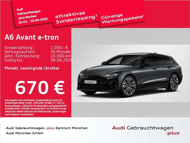 Gebraucht Audi A6 e-tron Sport 314 kW (428 PS) 2026 Daytonagrau perleffekt Kombi