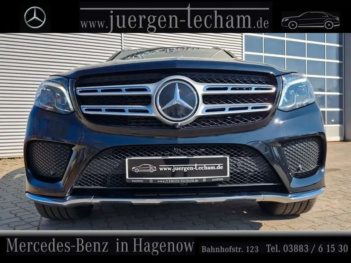 Gebraucht Mercedes GLS350 258 PS (189 kW) 2019 Obsidianschwarz metallic SUV