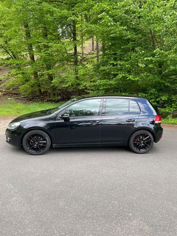 Gebraucht VW Golf VI Highline 140 PS (102 kW) 2009 Schwarz Kleinwagen