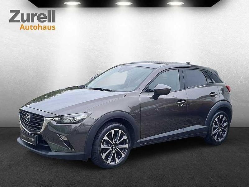 Obsidiangrau metallic Gebraucht 2018 Mazda CX-3 Signature SUV | 12.880 € - Bild 1/4