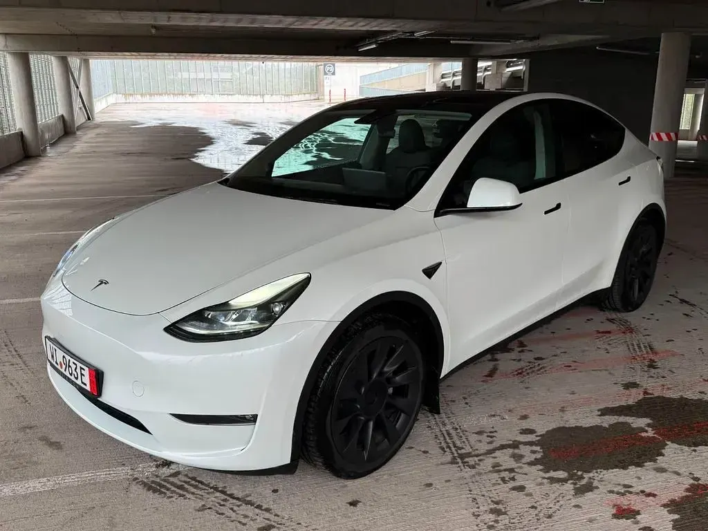 Gebraucht Tesla Model Y Long Range AWD 378 kW (514 PS) 2024 Weiß SUV