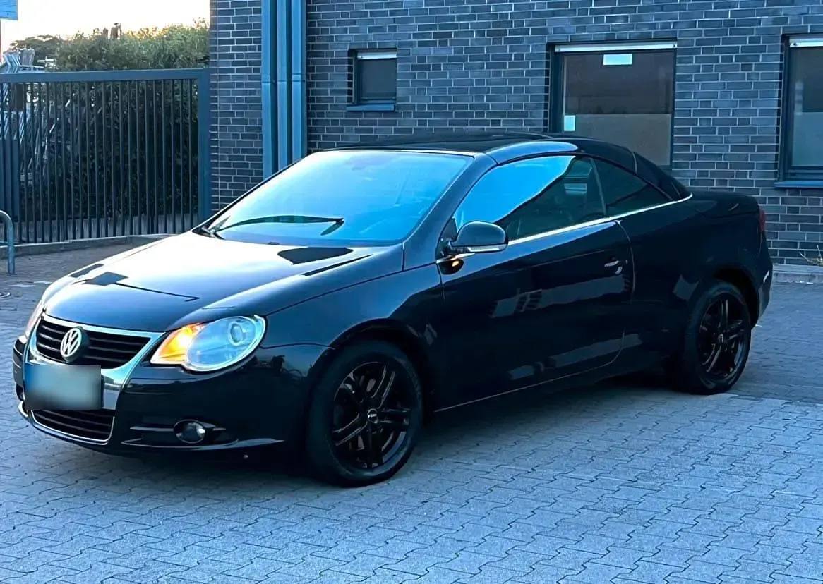 Gebraucht VW Eos 140 PS (102 kW) 2007 Schwarz Cabrio